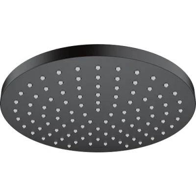 Immagine di hansgrohe Vernis Blend Soffione doccia 200 1 tipo di getto EcoSmart, Nero Opaco, 26277670