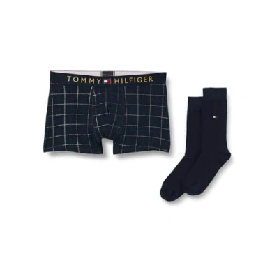 Immagine di Tommy Hilfiger Trunk &amp; SOCK SET Culotte, Uomo, Taglia: Medium, Window/sky