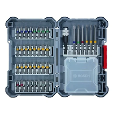 Immagine di Bosch Professional Set da 40 Pezzi di Punte e Bit (Pick And Click, Avvitamento Duri, con Portabit Universale) Amazon Edition