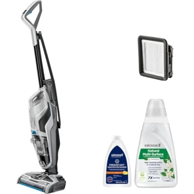 Immagine di BISSELL CrossWave C3 Pro Aspirapolvere Secco e Umido 3 in 1 Aspira, Lava Asciuga Lavatappeti Lavapavimenti Multisuperficie Ideale per Tappeti Pavimenti Duri 80dB 3555N