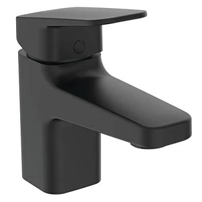 Immagine di Ideal Standard Ceraplan BD208XG Miscelatore monocomando per lavabo, colore: Nero seta