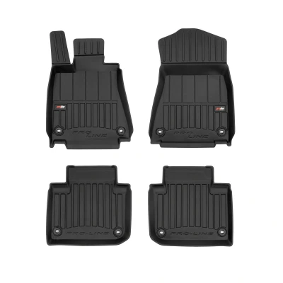 Immagine di FROGUM proLine 3D 3D426863 Set tappetino Gomma anteriore e posteriore 4 nero Su misura