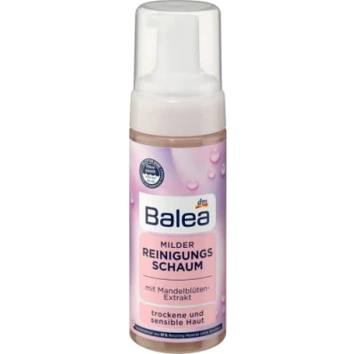 Immagine di Schiuma detergente delicata, con estratto di fiori mandorle, per pelli secche e sensibili, 150 ml