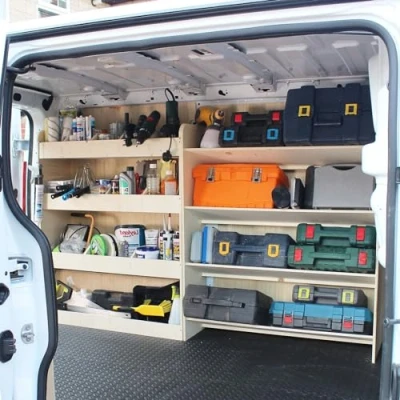 Immagine di VANIFY Scaffali per Furgone Fiat TALENTO L1 2016+ Caja de herramientas y estantería trasera