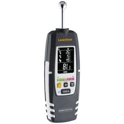 Immagine di Laserliner MultiWet Finder Plus Misuratore di umidità per materiali Misurazione della temperatura