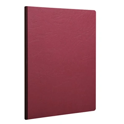 Immagine di Quaderno Age Bag brossurato extra large a righe. Rosso ciliegia