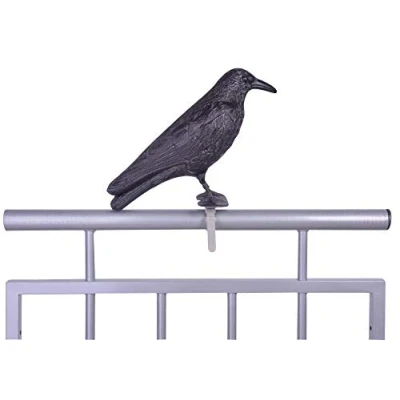 Immagine di Esschert Design FY18 Spaventapasseri, 12,9 x 36,2 22,2 cm, Colore: Nero