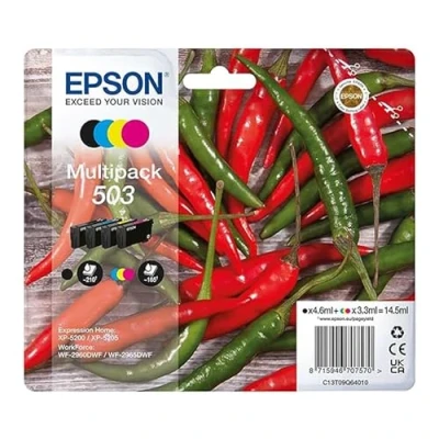 Immagine di EPSON CARTUCCE PEPERONCINO 4 COLOURS 503