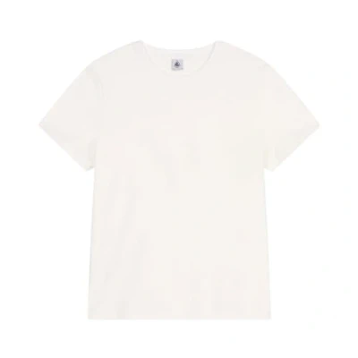 Immagine di Petit Bateau A0csb Maglietta A Maniche Corte, Bianco, S Donna