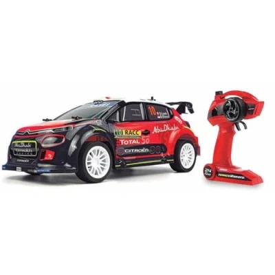 Immagine di Ninco NincoRacers Citroën C3 WRC Ufficiale Campionato Mondiale Rally. Scala 1/10. Macchina Telecomandata. 2,4Ghz. Misura: 42x13,5x20 cm. +6 anni, rosso e nero (NH93150)