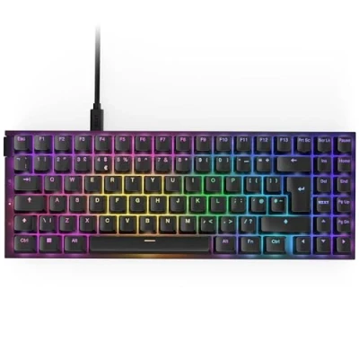 Immagine di NZXT Function 2 MiniTKL 2024 Tastiera da gioco ottica Tenkeyless RGB illuminata 8K Tasso di query Lineare Opt. Interruttori Grilletto regolabile hot swap Nera EN (QWERTY)