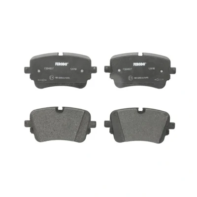 Immagine di FERODO FDB4807 Kit pastiglie freno PREMIER ECO FRICTION Predisposto per contatto segnalazione usura con accessori AUDI: A4 B9 Avant, A6 C8 Q7