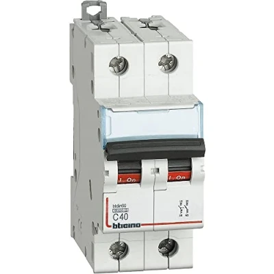 Immagine di FN82C40 BTICINO SPA BTDIN60 MAGNETOT 2P CURVA C 40A 6KA