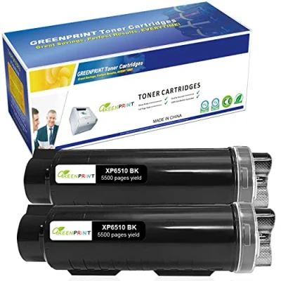 Immagine di GREENPRINT Cartucce Toner Compatibili 6510 6515 【Resa Extra Alto】 5500 Pagine 2 Nero per Stampante Xerox Phaser 6510n 6510dn 6510dni 6510dnm WorkCentre 6515n 6515dn 6515dni 6515dnm