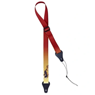 Immagine di Ortega OUS Palm Tracolla in nylon per ukulele, mod. Island, larghezza: 3,7 cm, lunghezza: 135 cm