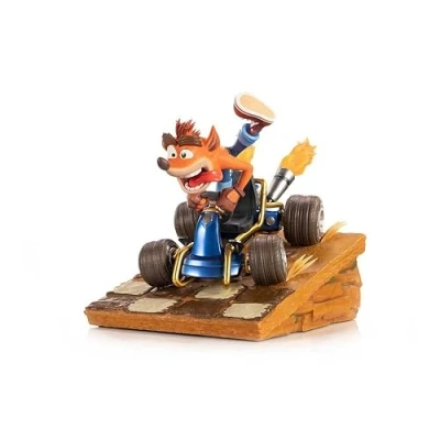 Immagine di MERCHANDISING LICENCE CRASH IN KART STANDARD ESTATUA 31 CM TEAM RACING NITRO FUELED F4F FIGURE