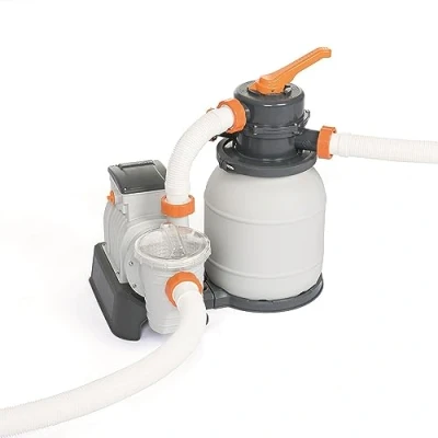 Immagine di Bestway 58499 2 Pompa Di Filtraggio A Sabbia Da 8.327 L/H, Multicolore
