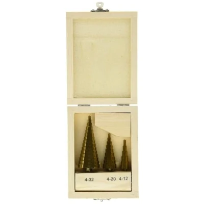 Immagine di Brüder Mannesmann M54603 Kit punte a gradini 3 parti 1 pz.