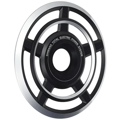 Immagine di Coprivassoio mono e bullone di fissaggio Shimano FC E6000 (x5)