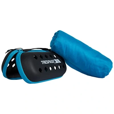 Immagine di Trespass Compatto, Asciugamani in Microfibra ad Asciugatura Rapida, 60 cm x 120 Unisex Adulto, Blu, Ciascuno