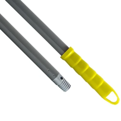 Immagine di Maya Bastone GRAFINOX. Speciale anti corrosione. 1,40 m in acciaio resistente. Filettatura universale e maniglia con foro per appenderlo. (Giallo)