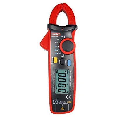 Immagine di UNI T Mini UT210D Alta Precisione AC/DC Corrente Tensione Resistenza Capacità Clamp Meter Multimetro Misurazione della Temperatura Gamma Automatica
