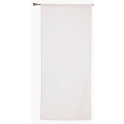 Immagine di Linder Tenda in voile con passante asta, 90 x 200 cm, 100% poliestere, certificato Oeko TEX tessuto e tinto Francia Collezione Etamine ghiacciata