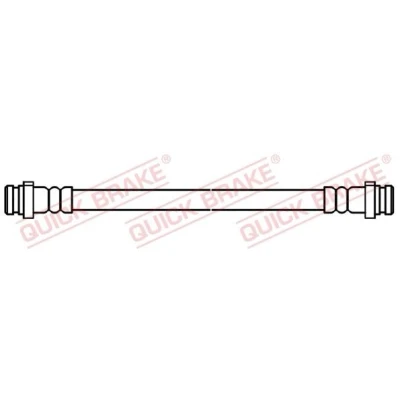 Immagine di QUICK BRAKE 25.095 Tubi Freno 311mm M10x1 con filettatura interna