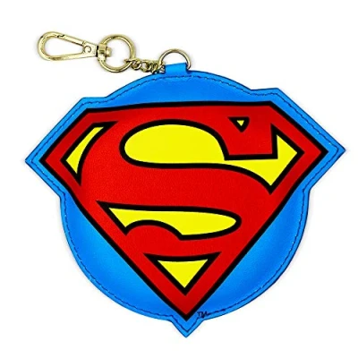 Immagine di Batteria esterna originale e con licenza ufficiale Superman Powerbank, per rimorchio, caricabatterie cellulare, stampa di alta qualità, USB + micro UBS, 2200 mAh, 5 V, 1 A