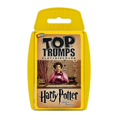 Immagine di Top Trumps Giochi di Carte Harry Potter e l&#039;Ordine della Fenice Italia da Gioco con Trivia per 2 o Più Giocatori Età 6+ Perfetto i Fan