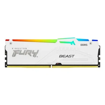 Immagine di Kingston Beast RGB Modulo di memoria PC DDR5 128 GB 4 x 32 5600 MHz 288pin DIMM KF556C40BWAK4