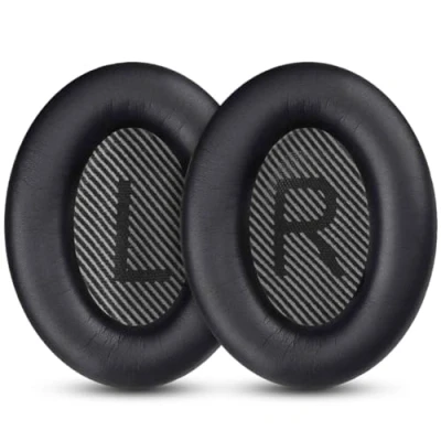Immagine di cuscinetti auricolari per Bose QuietComfort 35 ii, di ricambio premium cuffie (QC35), compatibili con II QC35