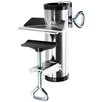 Immagine di com four® Porta ombrellone in Metallo per Balcone, terrazza o Tavolo da Balcone XL (Ø 25 38mm 01 Pezzi)