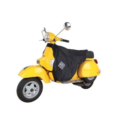 Immagine di Coprigambe Leg Lap Apron Termoscud Tucano Urbano R013 Nero Piaggio Vespa