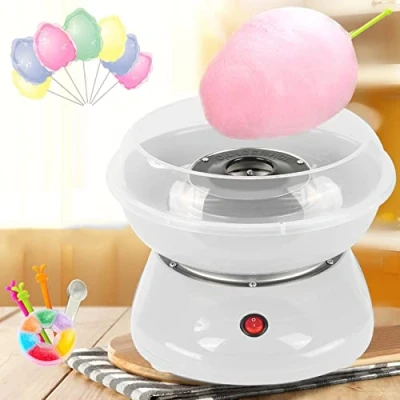 Immagine di Macchina per Zucchero Filato, Rofessionale Cotone Filato Maker Machine Partito della casa di Bambini Dolci Regalo la Macchina, Candy Floss Machine, Bianca