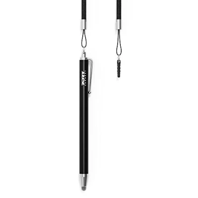 Immagine di porta connect penna universale con cavo a molla 40 cm nero