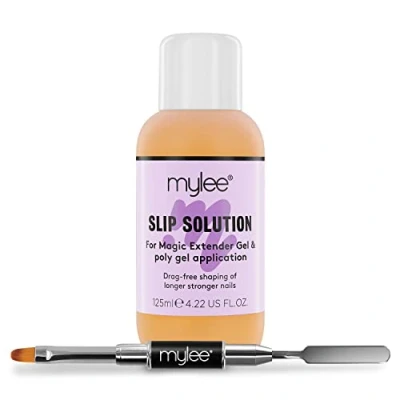 Immagine di Mylee Kit per ricostruzione unghie con Magic Extender Gel Slip Solution 125ml, Pennello/Spatola doppio uso, Set manicure Acrygel UV/LED