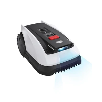 Immagine di ECOVACS GOAT O800 RTK Robot Tagliaerba Senza Filo Perimetrale 800m², RTK+Vision Potenziata da LiDAR Rasaerba Robot, Mappatura Automatica, Passa percorso di 0,7 m, Taglio dei bordi, Pendenza 45%