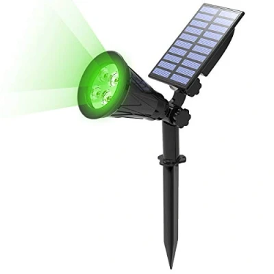 Immagine di T SUN Luci Solari da Giardino, Lampade Esterno Wireless con 4 LED 200LM, 2 Modalità Funzione, Impermeabile Lampioni Sicurezza per Parete, Terrazzino, Cortile, Casa, Corraio ecc.
