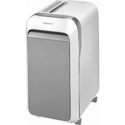 Immagine di Fellowes distruggi documenti a microframmento LX221, 20 fogli, per piccolo ufficio, da 3 5 utenti, distruggidocumenti con tecnologia Intellibar, 100% anti inceppamento e Safesense, bianco