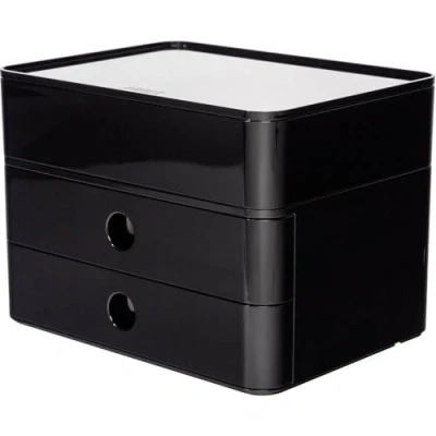 Immagine di HAN SMART BOX PLUS ALLISON 1100 13 Cassettiera Nero, Bianco Numero cassetti: 2