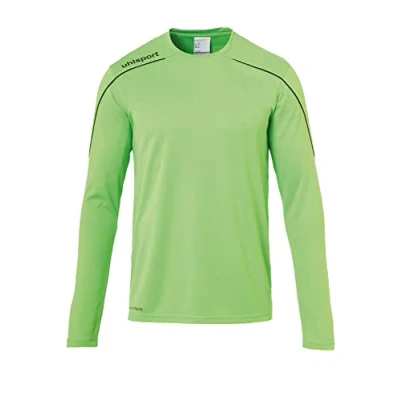 Immagine di uhlsport Stream 22 Maglia a Maniche Lunghe, Uomo, Fluo Grün/Schwarz, L