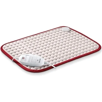 Immagine di Beurer HK Comfort Termoforo con Morbida Superficie in Micropile e Tre Livelli di Temperatura, Traspirante, Avvolgente non Irritante per la Pelle, Spegnimento Sicurezza Dopo 90 min, Taglia Unica