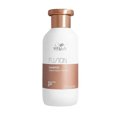 Immagine di Wella Professionals Fusion Shampoo, Ottimo trio con balsamo capelli e maschera capelli, Shampoo professionale aloe vera 250 ml