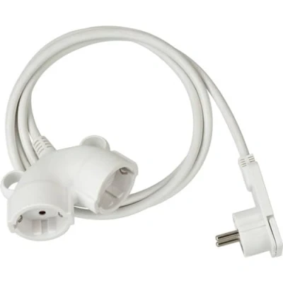Immagine di 1161820220 Alimentazione Prolunga Bianco 10.00 m H05VV F 3G 1,5 mm²