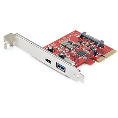 Immagine di StarTech.com Scheda PCIe A 2 porte 10Gbps USB e C 3.2 Gen PCI Express tipo C/A Host Controller Card Adapter (PEXUSB311AC3)