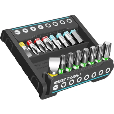 Immagine di Hazet 2304SH 1 Kit inserti 16 parti Profilo a T interno, Taglio, Croce Phillips, Brugola interna