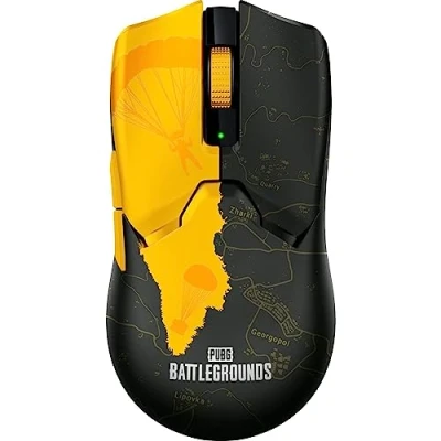Immagine di Razer Viper V2 Pro mouse da Gioco Wireless E Sport Ultraleggero 58g (Sensore 30K DPI, HyperSpeed, Interruttori per Ottico Gen 3, Opzioni 5 DPI) PUBG Edition