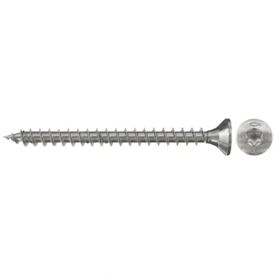 Immagine di Fischer 657010 Viti per truciolare 3 mm 30 Interno Esagonale rotondo, multidentato, TX, Torx, Impronta T Acciaio inox V2A resistente alla corrosione