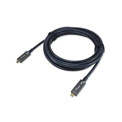 Immagine di Equip 119462 Cavo ottico attivo da USB C a C, 10 m, PD 60 W, 4K/60 Hz, Gbps, video+dati+PD